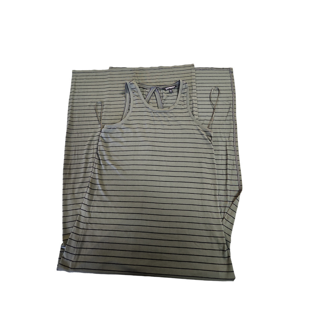 Express Striped Keyhole Maxi Dress‎ Size Small Petite - Picture 5 of 7